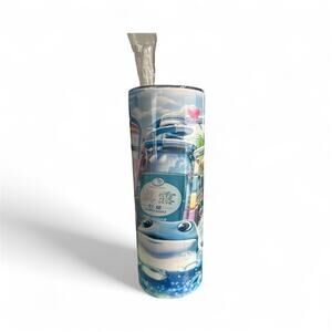 One 1 Jinro Dukkeobi Toad Pinky Yellow Frog Soju Stainless Tumbler Set 20oz Rare